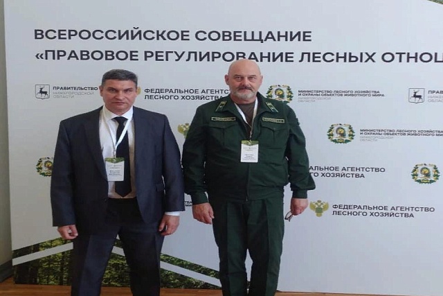 Сотрудники министерства приняли участие в совещании по вопросам регулирования лесных отношений